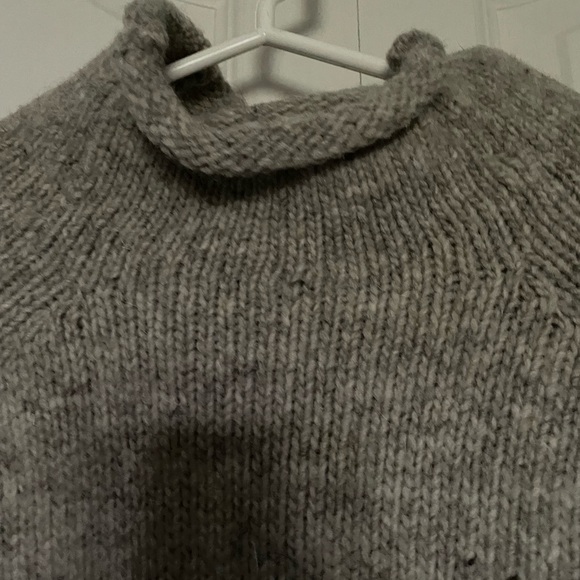 Babaa Jumper No 81 Men’s Rollneck Wool Sweater Mist - Picture 5 of 16
